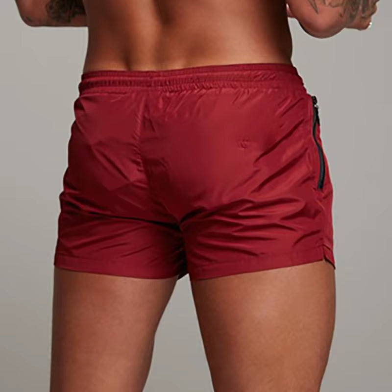 Men's Quick-Dry Swim Shorts - Stylish and Versatile Beach Board Shorts for Summer Fitness and Casual Wear