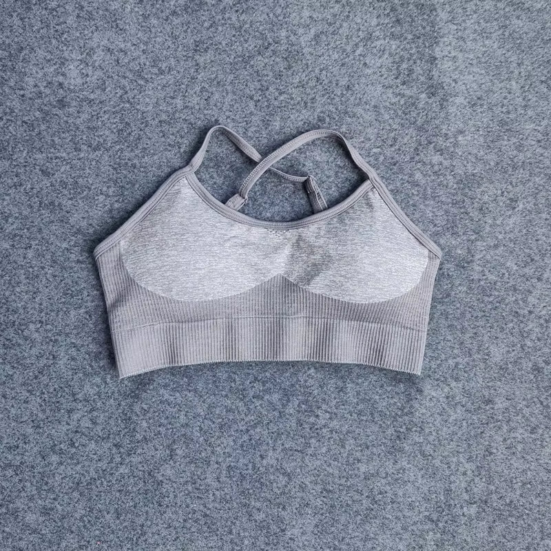 Yoga Set Workout Clothes for Women Sports Bra High Waist Leggings Seamless Sport Wear Female Gym Fitness Athletic Yoga Pants Set